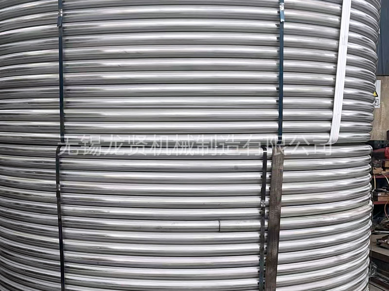 半圓管加工中的煨制加工！